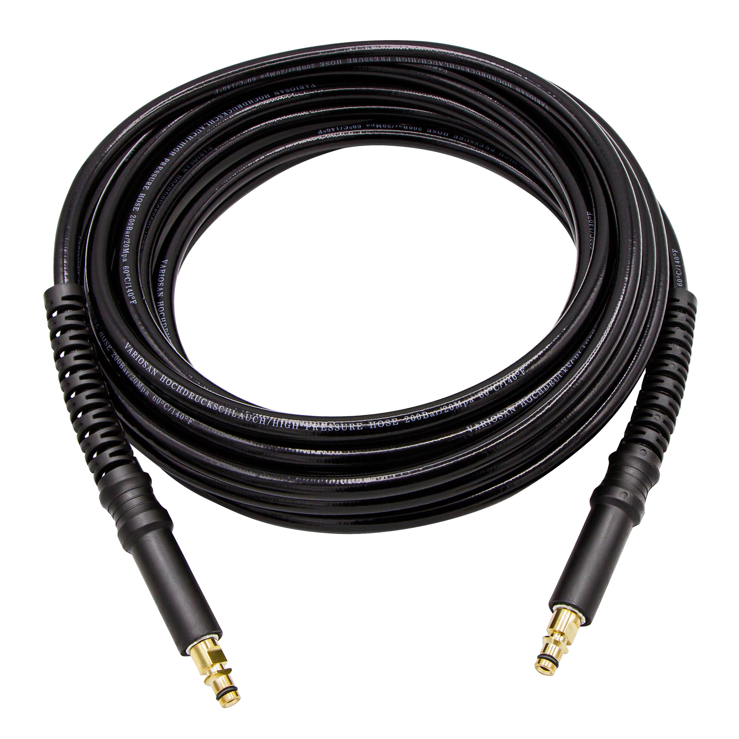 VARIOSAN 9m High Pressure Hose for Kärcher K2-K7 | 200 Bar Quick Connect