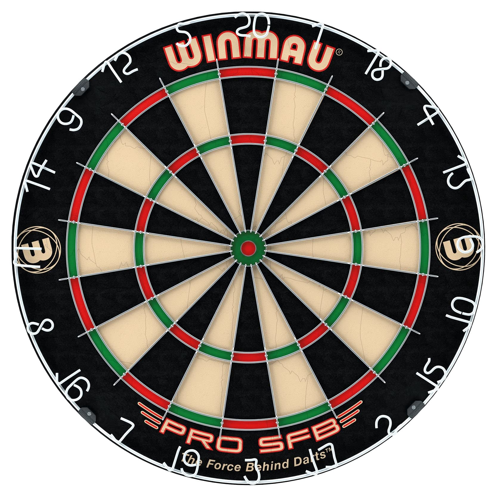 Winmau Pro SFB Bristle Dartboard – Professional Sisal Steel Tip Board