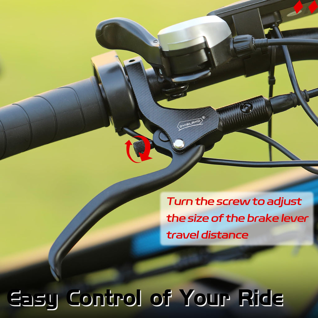 DYISLAND LD-200 Ebike Hydraulic Disc Brake Set | 2-Pin Power-Off Sensor