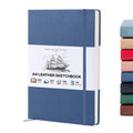 Beechmore Books A4 Sketchbook – 160gsm Vegan Leather Hardcover Art Journal