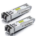 10Gtek 1G SFP SX Multimode Transceiver for Ubiquiti UF-MM-1G, 2-Pack