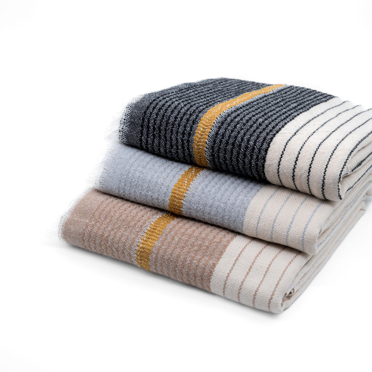 BERCA HOME Olympos Turkish Beach Towel – 100% Cotton Peshtemal Hammam & Bath Towel – Lightweight, Quick Dry, Sand Free – 90 × 190 cm - image 3