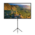 80 Inch Outdoor Projector Screen with Tripod Stand