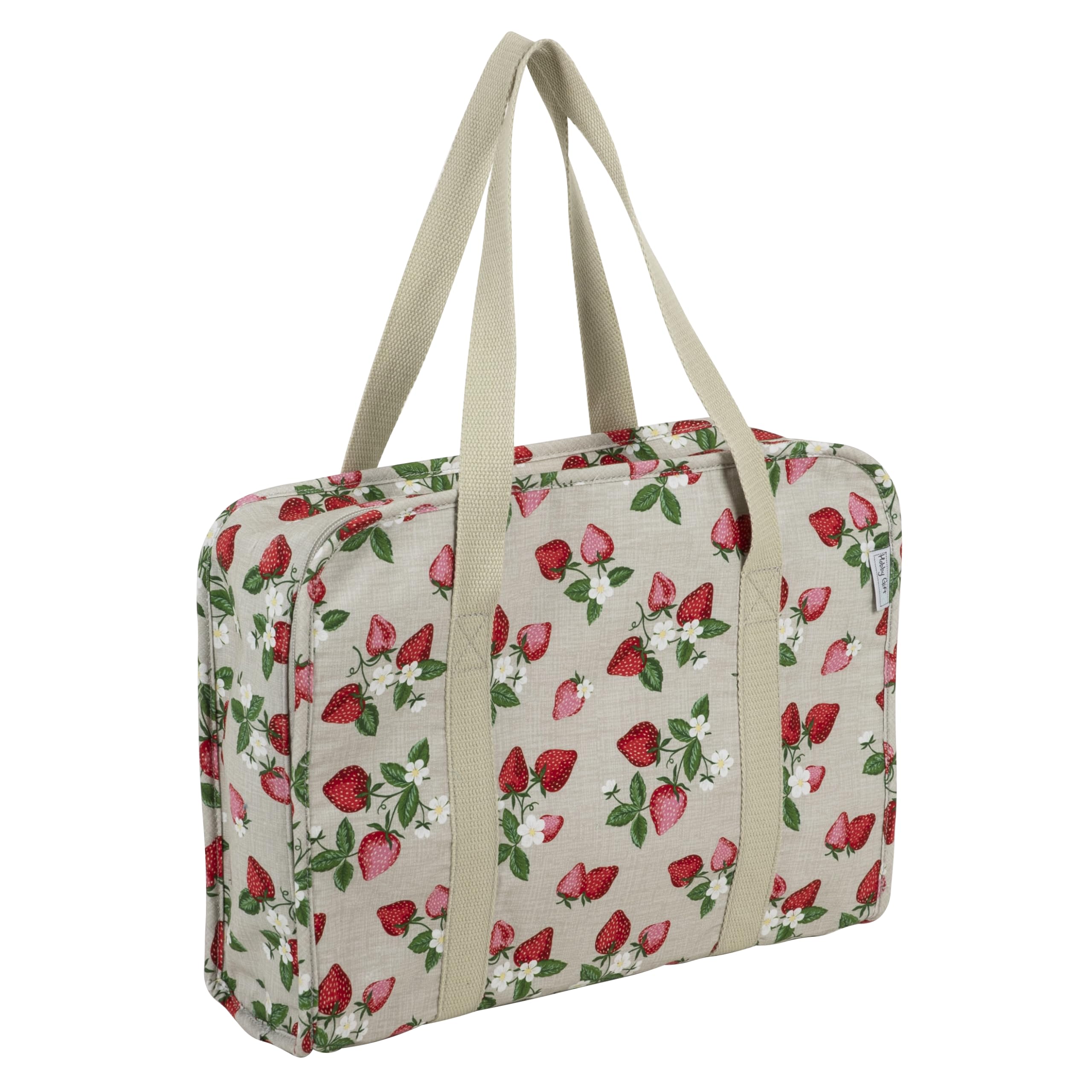 Hobby Gift Cotton Craft Project Bag – Sewing & Knitting Organizer