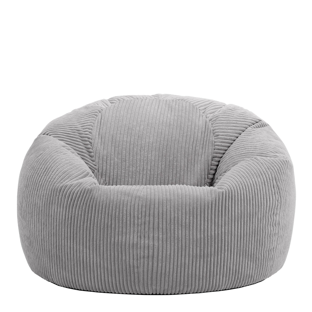 icon Kingston Cord Bean Bag with Filling Included, Grey - image 4