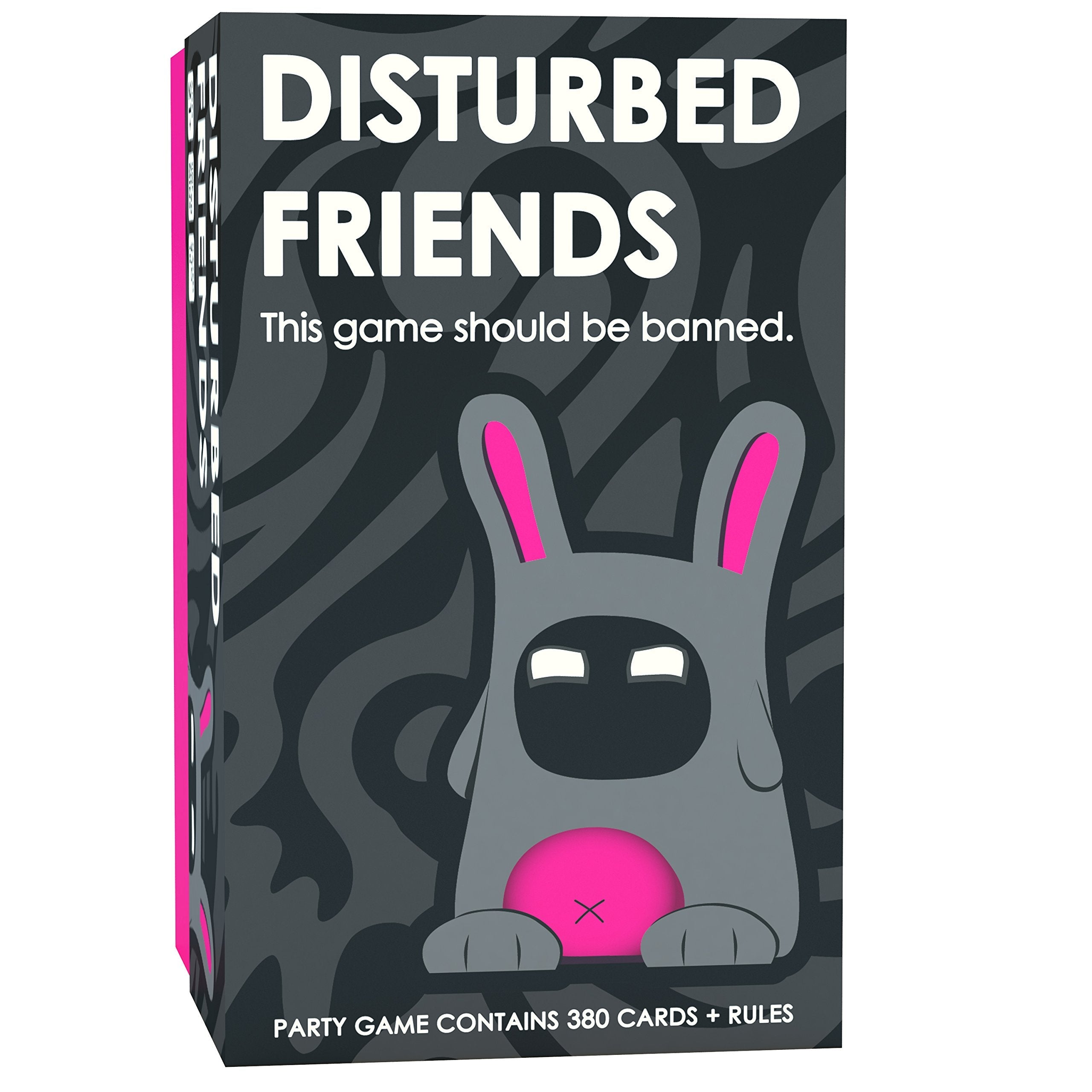 Disturbed Friends Adult Party Card Game by | 250 Questions