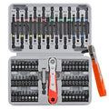 Hi-Spec 68pc Tamperproof Cr-V Driver Bit Set with Hex Shank & Handle