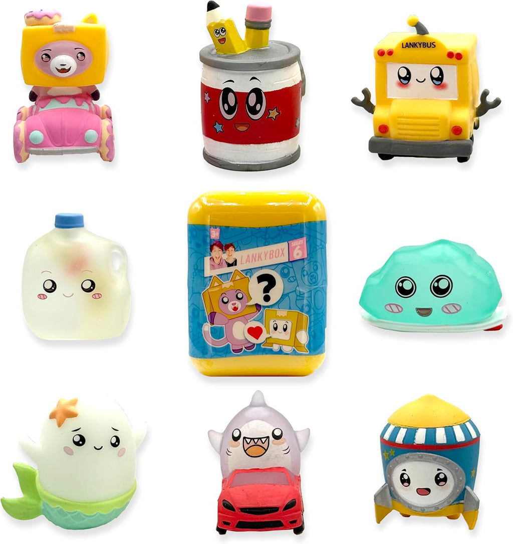 LankyBox Series 6 Mini Mystery Figures – Squishy Collectible Toy