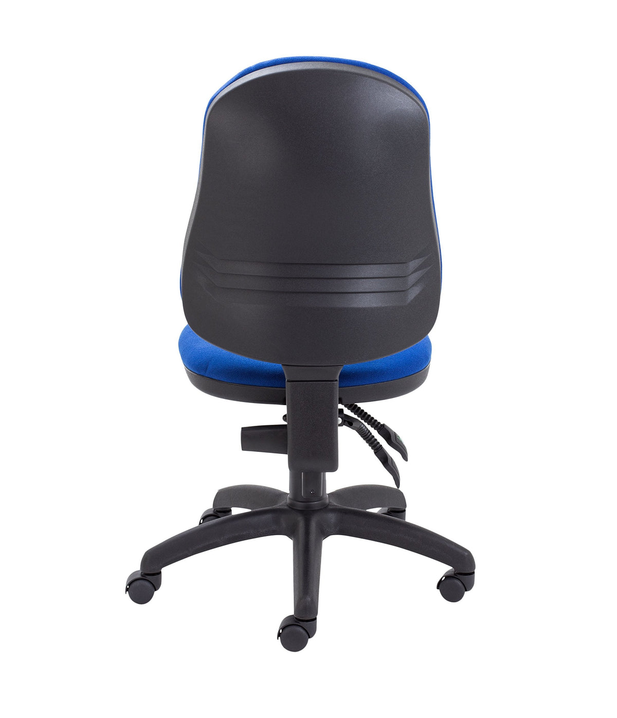 Office Hippo Small Chair Without Arms, Computer Desk With High Curved Back, Swivel + Adjustable Backrest, Home Office With Wheels, Max 115kg - image 5