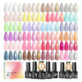 PEACECOLOR 30PCS Gel Nail Polish Set | Soak Off UV LED Nail Art Kit