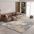 Vamcheer Modern Abstract Area Rug – 10mm Thick Sponge Non-Slip Carpet