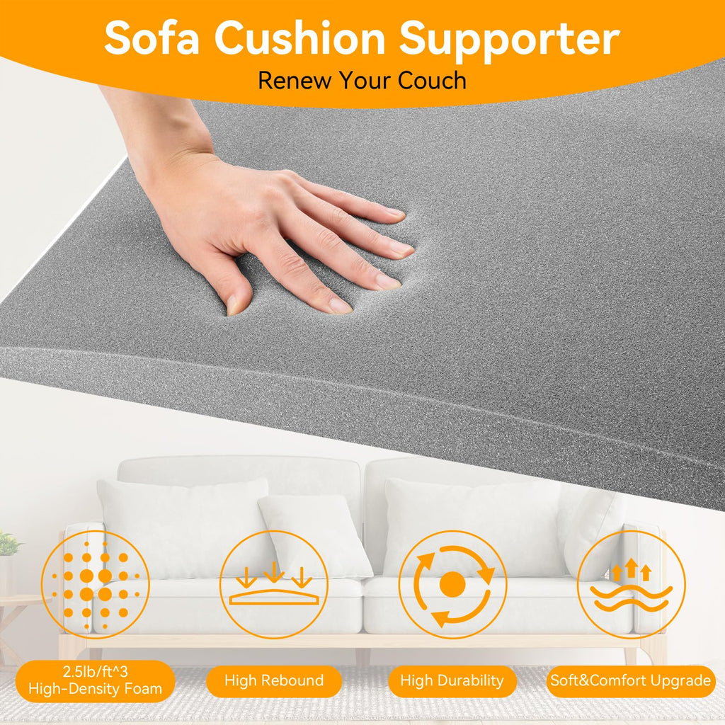 OFKAIS 60 x 50cm Sofa Support for Sagging Cushions,Sofa Cushion Support-3PC