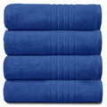 Jolof Store Hampton Bath Towel Set | 100% Ringspun Cotton 450 GSM - Blue