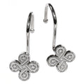Jolof Store Nickel Shower Curtain Hooks – Rust Proof Flower Metal Rings