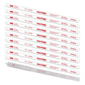 HAUTMEC 12" Bi-Metal Hacksaw Blades 32 TPI - 10 Pack Replacement Blades