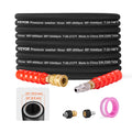 VEVOR Pressure Washer Hose | 100ft Kink-Free 4800 PSI Heavy Duty PVC