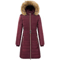 Wantdo Women's Long Puffer Jacket – Waterproof Winter Coat with Hood