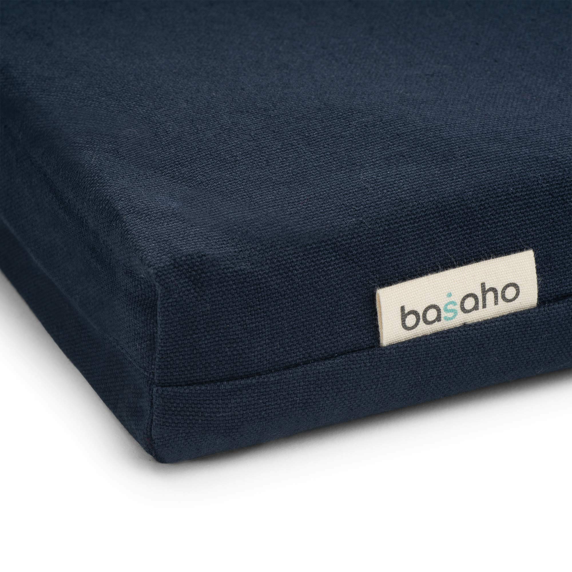Basaho Zabuton Meditation Mat | Organic Cotton & Recycled Fibre - Pale Pink