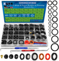 ZDBB 1075 Pcs Plumbing Rubber Washers & Faucet O-Rings Assortment Kit