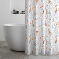 Catherine Lansfield Enchanted Twilight Animals Shower Curtain - 180x180cm