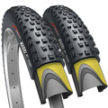 Fincci 29 x 2.25 MTB Foldable Tires – Pair with Puncture Protection