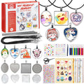Shrivee DIY Jewelry Making Kit for Girls – 200+ Piece Necklace Craft Set