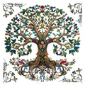 Xinpinzhou Stamped Cross Stitch Kit for Adults – 11CT Cotton Embroidery