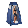 Relaxdays Pop Up Changing Tent | Waterproof Privacy Shelter, UV 50+, Blue