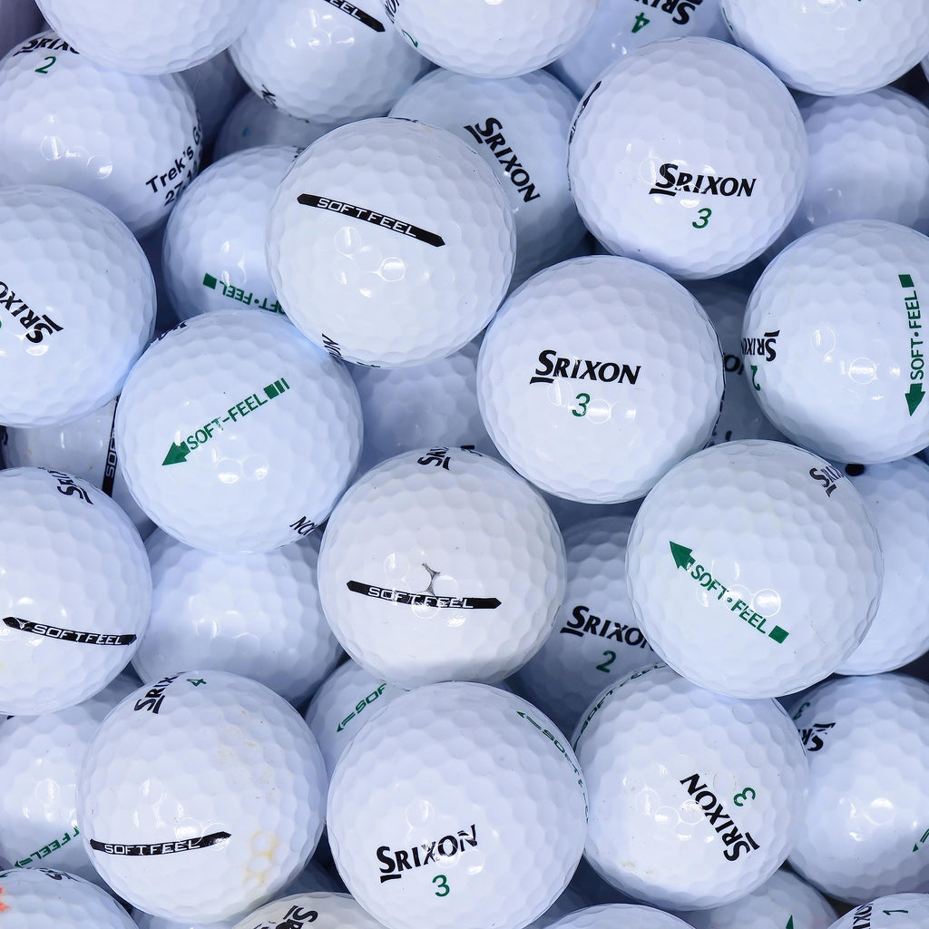 Srixon Soft Feel Lake Golf Balls – Grade A Recycled – 24 Pack