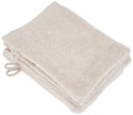 De Witte Lietaer Contessa Premium Cotton Washcloths, Sand Beige - 6 Pack