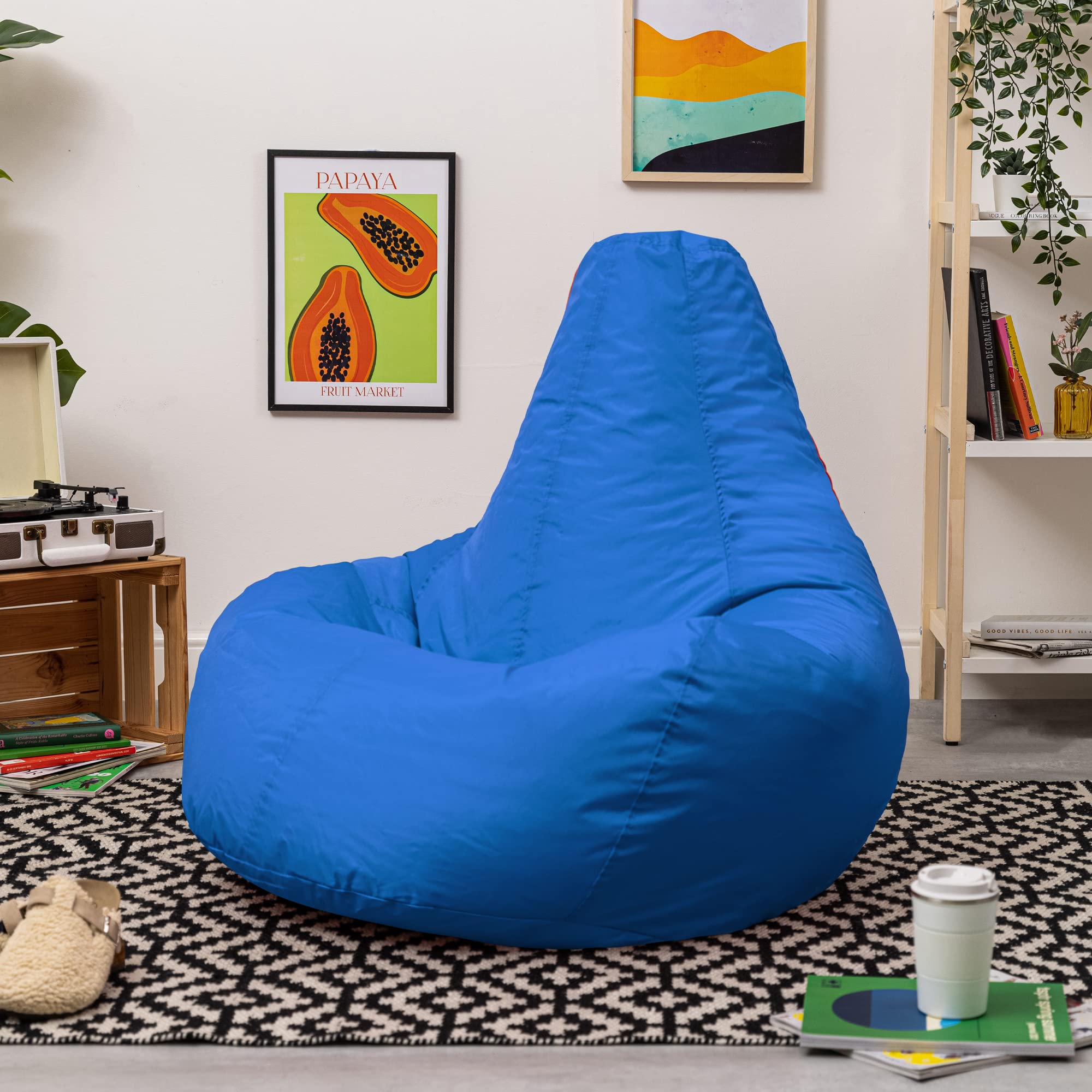 Bean Bag Bazaar Recliner Gaming Chair | Water Resistant Outdoor Beanbag