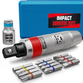 Arwealxs 13-Piece 1/2" Manual Impact Driver Set for Rusted Bolts