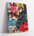 Jolof Store Banksy Follow Your Dreams Graffiti Canvas Wall Art Print