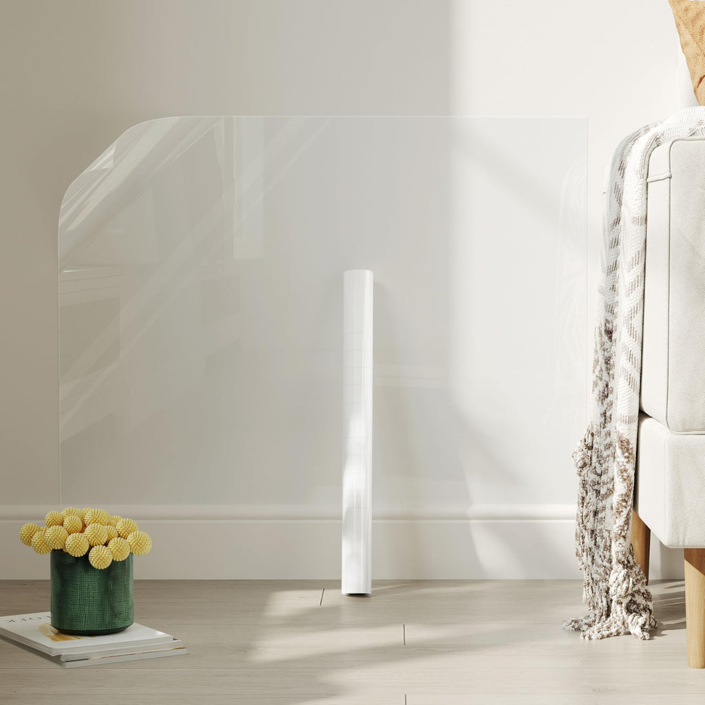 Hode Clear Sticky Back Plastic Roll | Waterproof Self Adhesive Vinyl Film