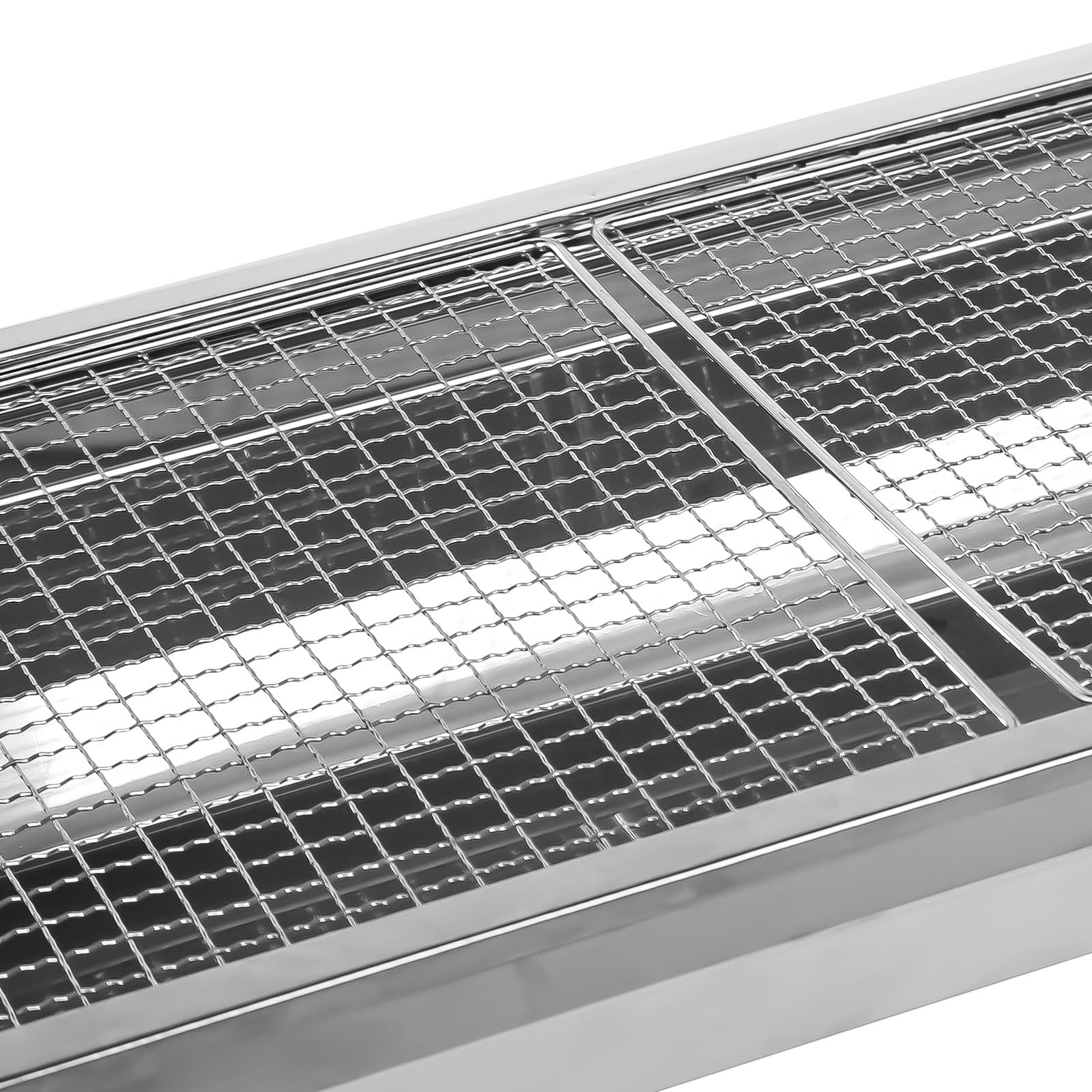 AGM Portable Charcoal BBQ Grill | Foldable Stainless Steel Outdoor Grill