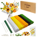 YYUENG TAK 500pc Pipe Cleaner Flower Kit – Chenille Stems for DIY Bouquets