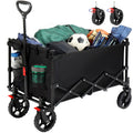 Finnhomy Folding Camping Trolley – 150kg Heavy Duty Wagon with Brake