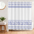 Breasome Waffle Shower Curtain – Waterproof Polyester Fabric, 180x180cm
