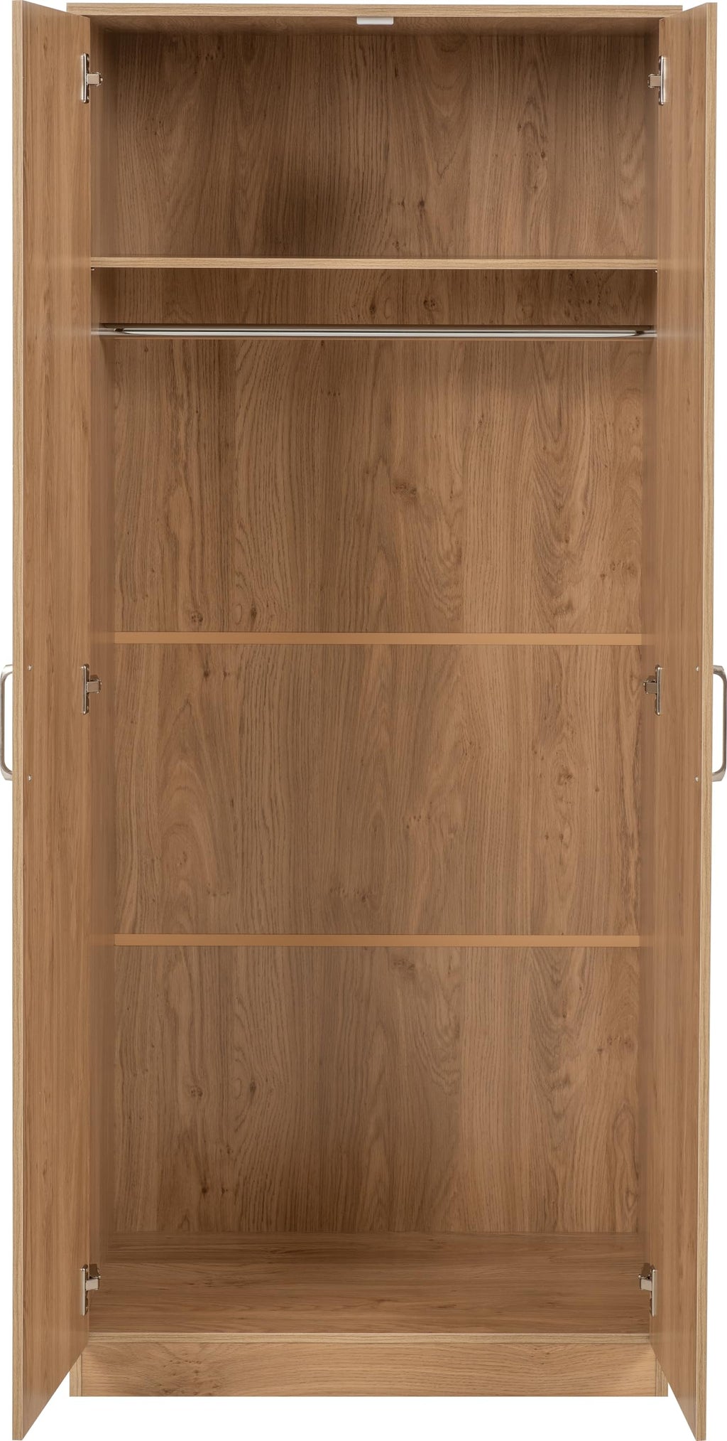 Seconique Dakota 2 Door Wardrobe in Oak - image 2