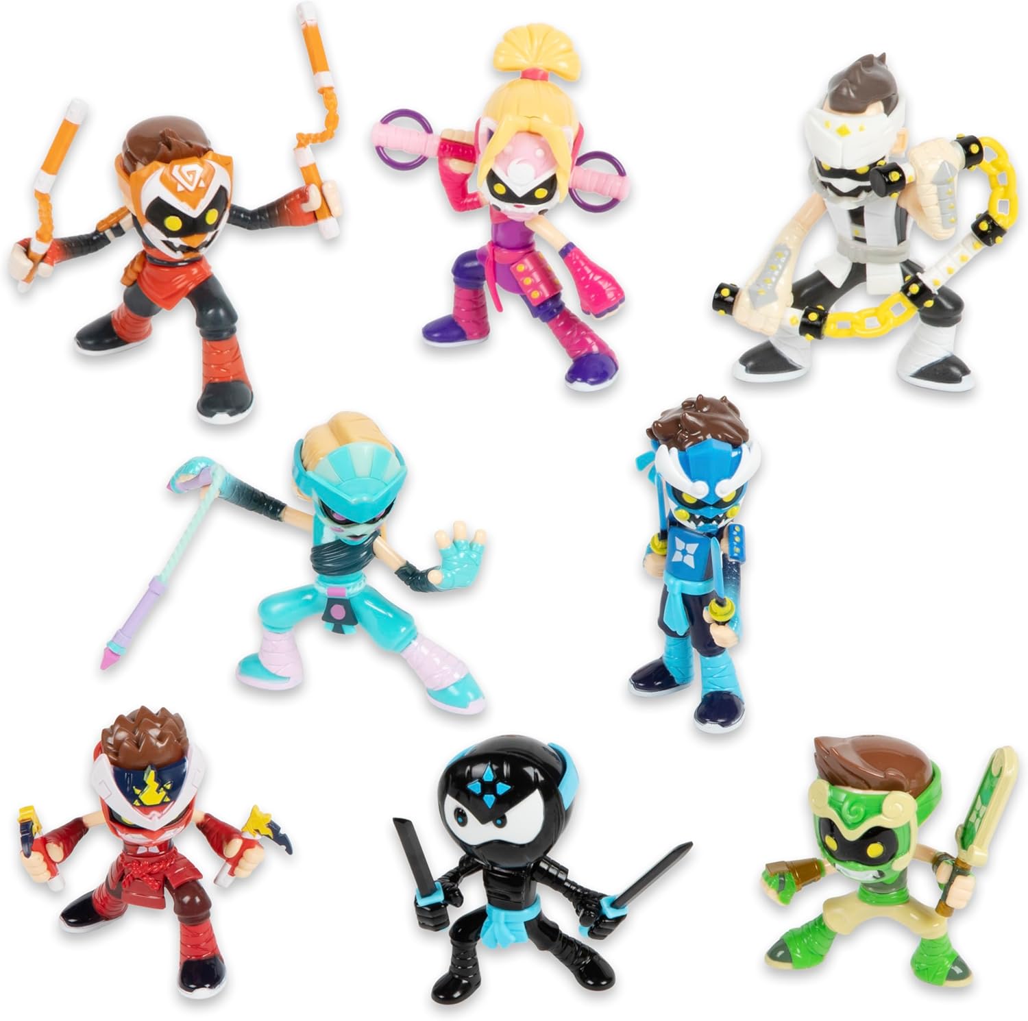 Ninja Kidz Shadow Masters Mystery Figures Series 2 - Collectible Toy