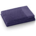 AmeliaHome Amari Bath Towel – 100% Cotton Absorbent Violet Purple 70x140cm