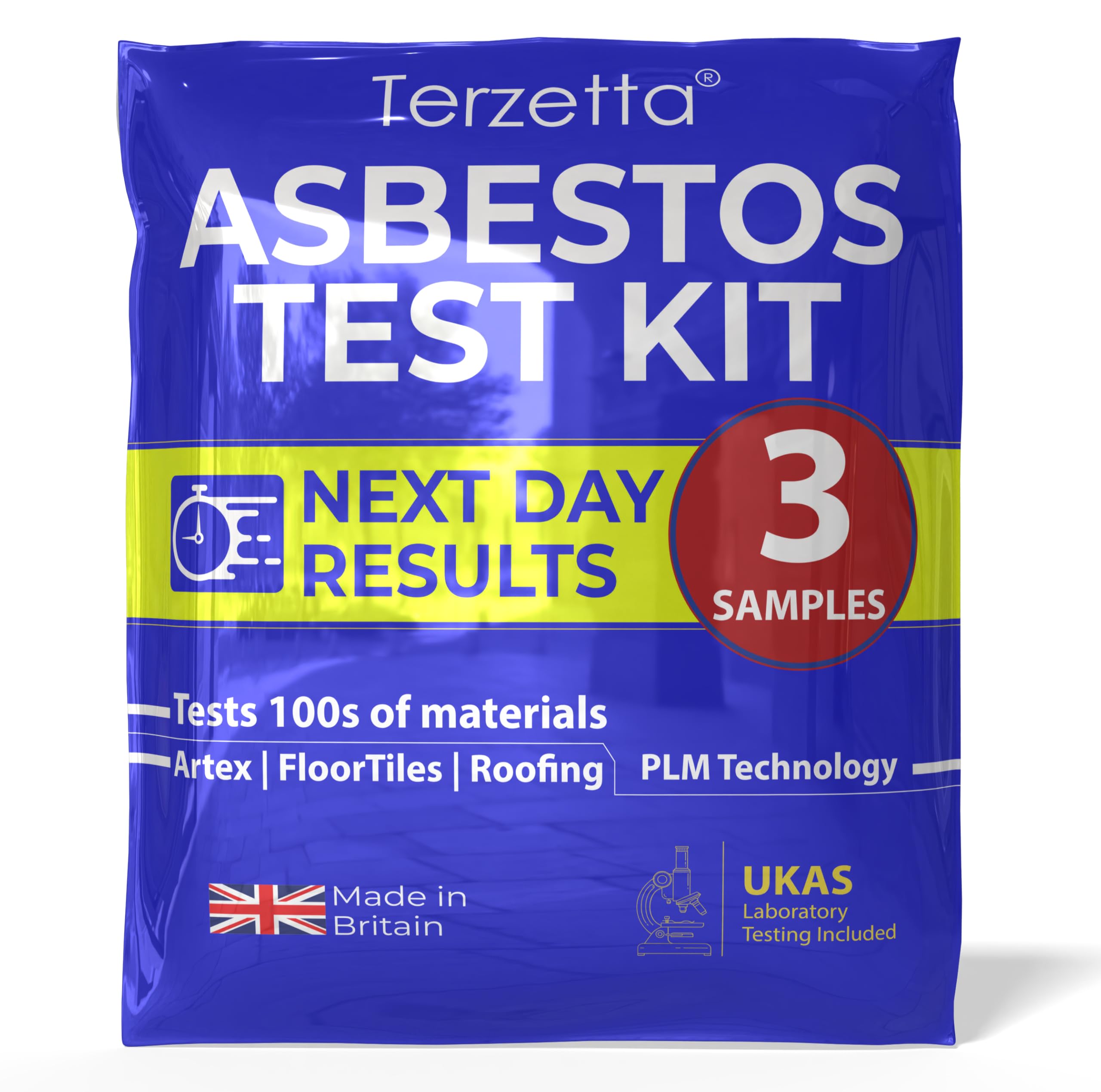 Asbestos Test Kit | 3 Samples | UKAS Lab Fees Included