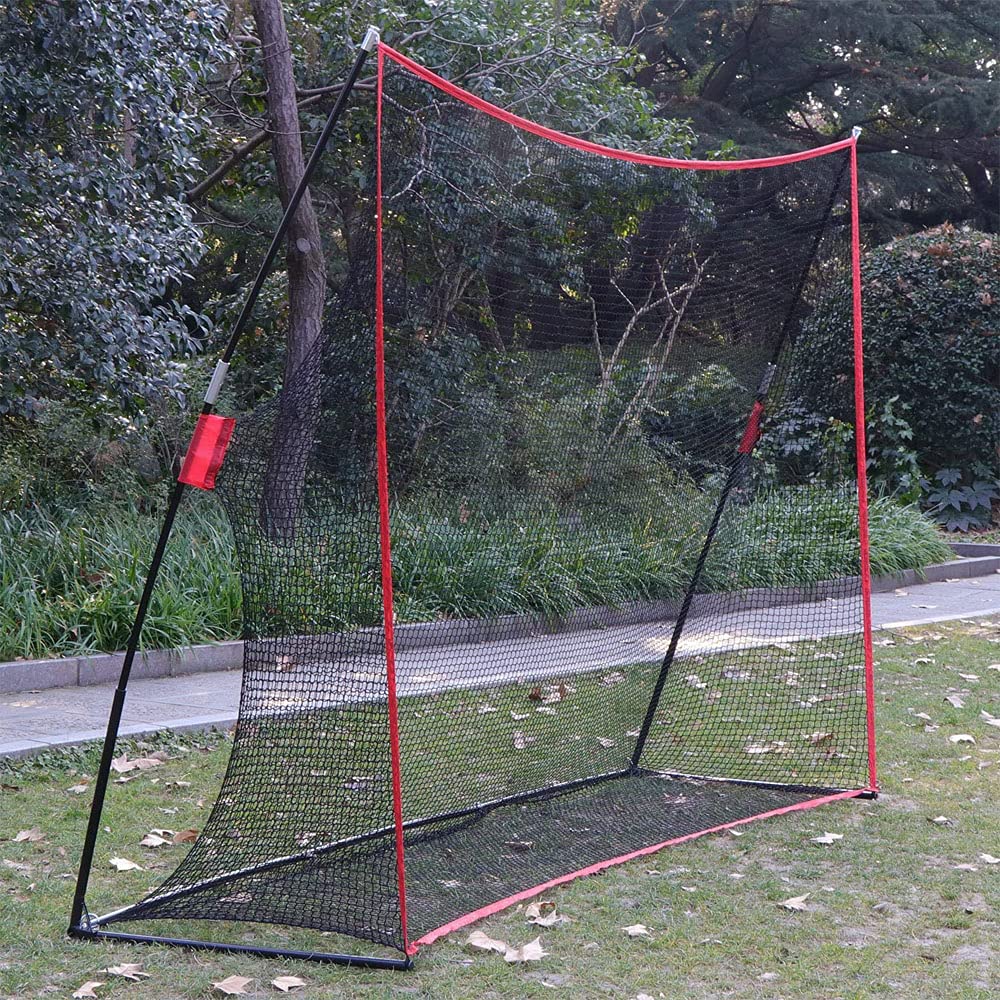 Jaragar 10x7ft Golf Practice Net | Portable Hitting Training Aid with Bag