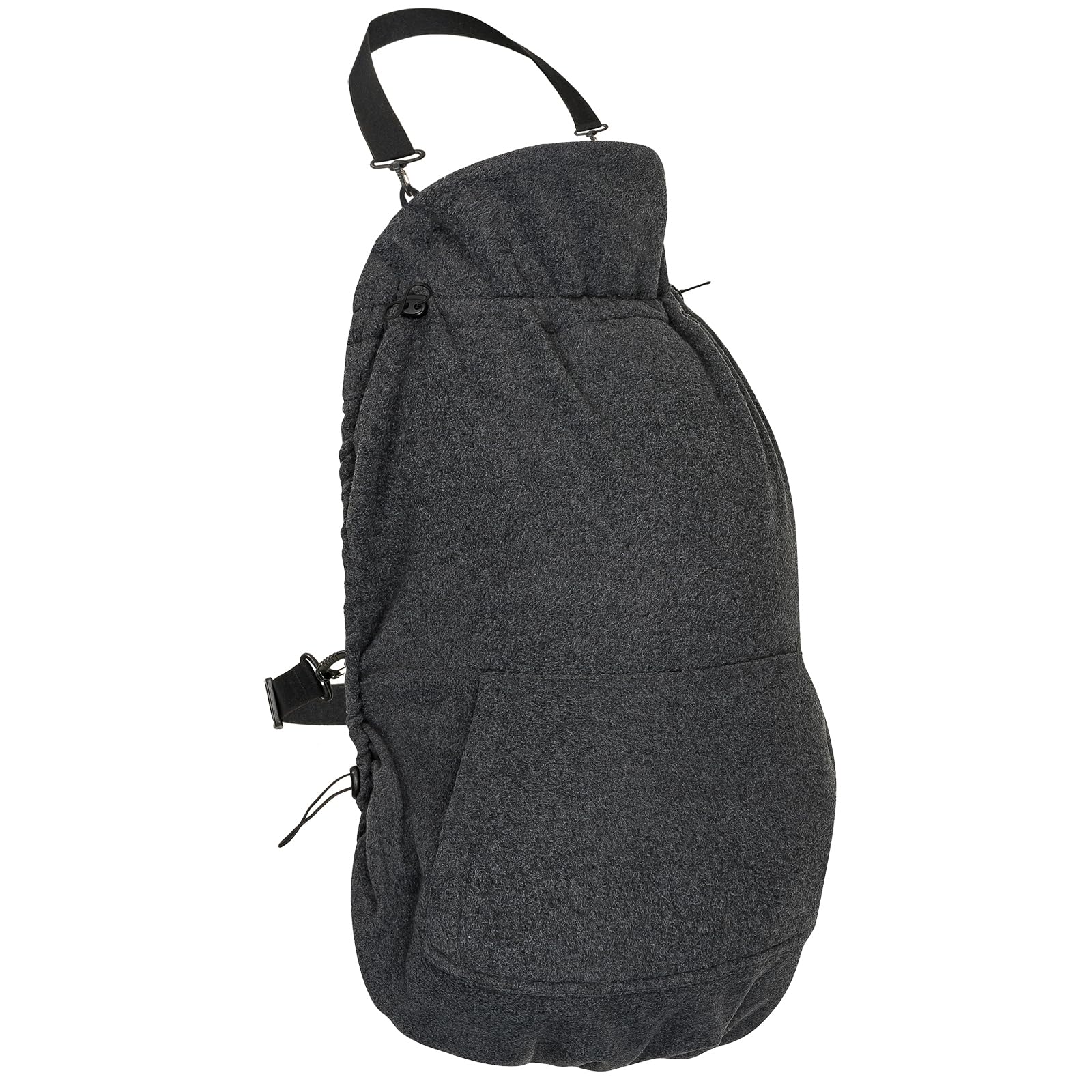 Hoppediz Basic Fleece Baby Carrier Cover - Anthrazit Wind Protection