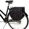 BikyBag Model M | Waterproof Double Bicycle Panniers - Black Rear Rack Bag