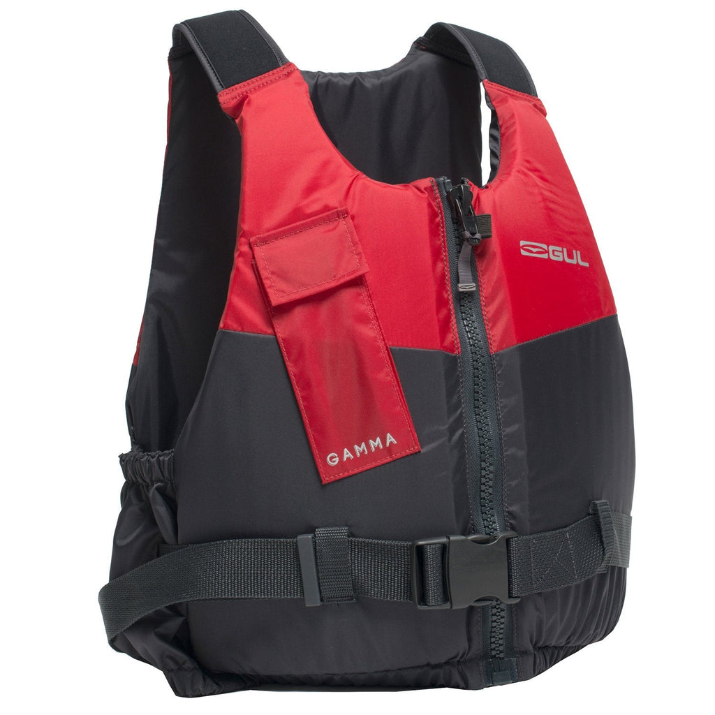 Gul Gamma 50N Buoyancy Aid – Lightweight Nylon PFD in Grey/Red