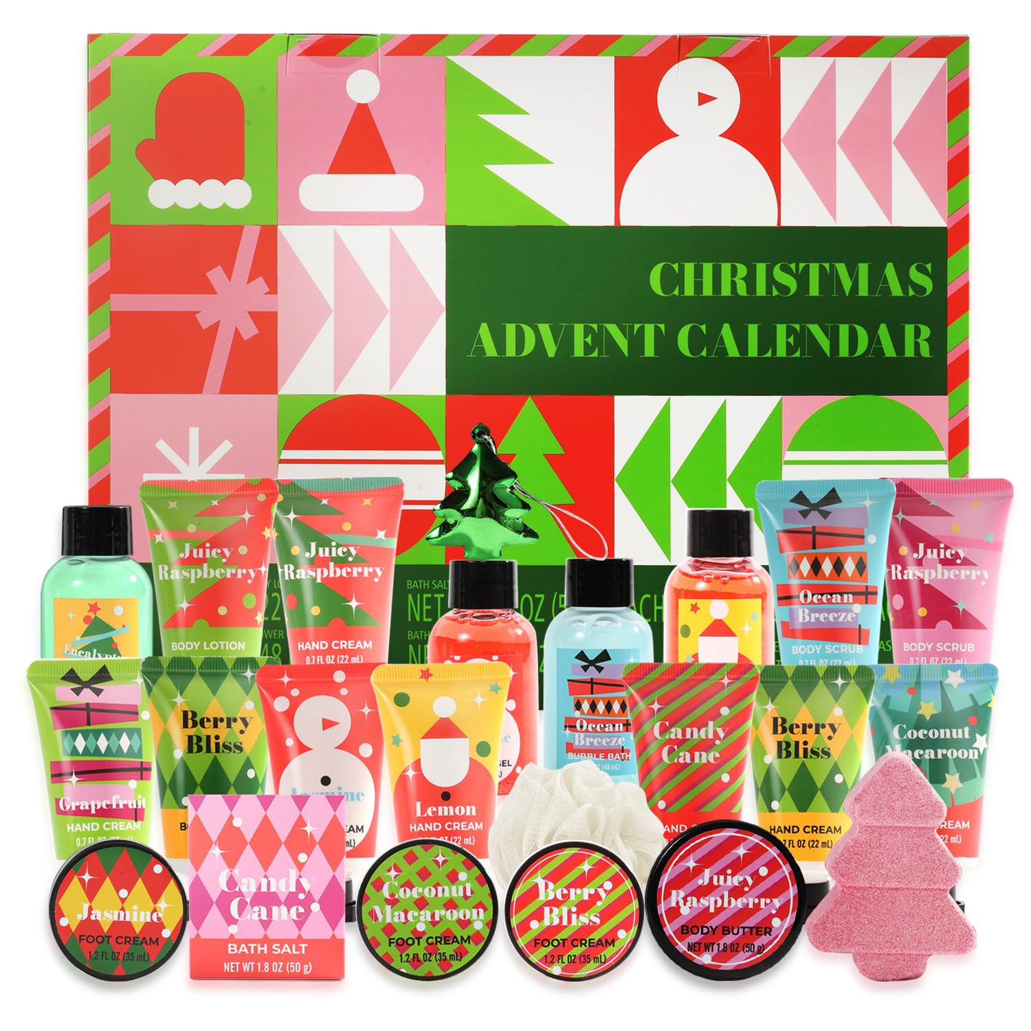 2025 Christmas Spa Advent Calendar – Skincare Gift Set