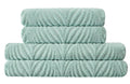 Kleine Wolke Leaf Bath Towel – 100% Cotton Jacquard, 70 x 140 cm