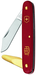 Felco 39110 All Purpose Budding Knife – Stainless Steel & Brass Opener