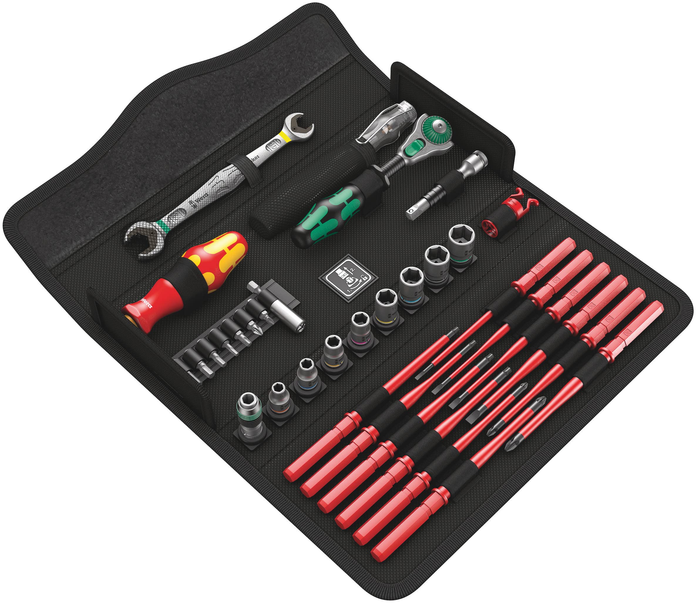 Wera Kraftform Kompakt W1 Maintenance Kit – Professional 35-Piece Set